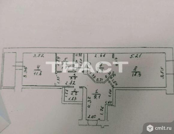 2-комнатная квартира 59 кв.м. Фото 13.