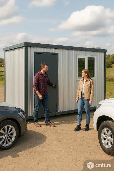 Бытовка для дачи. Фото 1.