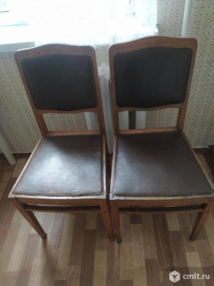 Стулья деревянные б/у. Фото 1.