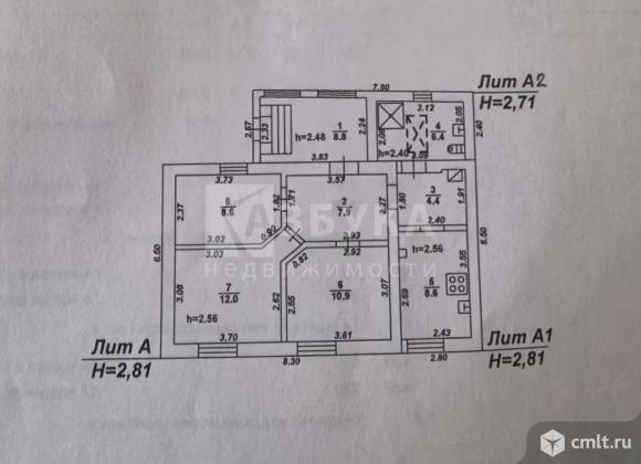 Дом 73,6 кв.м. Фото 13.