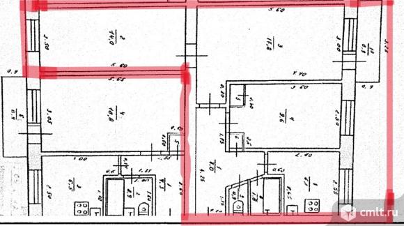 3-комнатная квартира 58 кв.м. Фото 17.