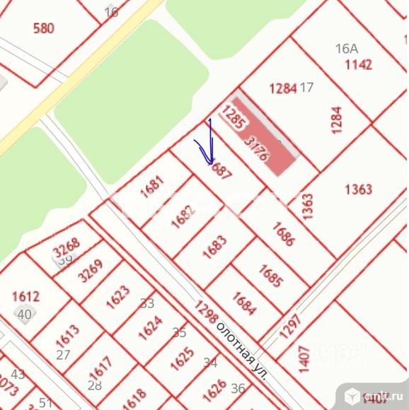 Участок 14 сот.. Фото 1.