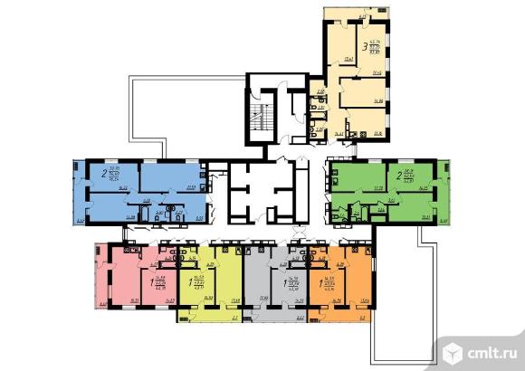 3-комнатная квартира 83 кв.м. Фото 8.