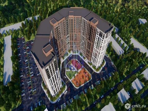 1-комнатная квартира 39,18 кв.м. Фото 1.