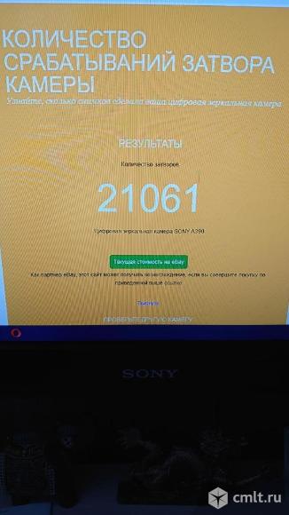 Sony Alpha DSLR-A390 Kit. Фото 7.