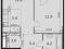 2-комнатная квартира 46,7 кв.м. Фото 2.
