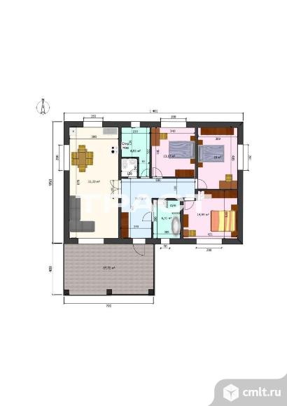 Дом 113 кв.м. Фото 19.