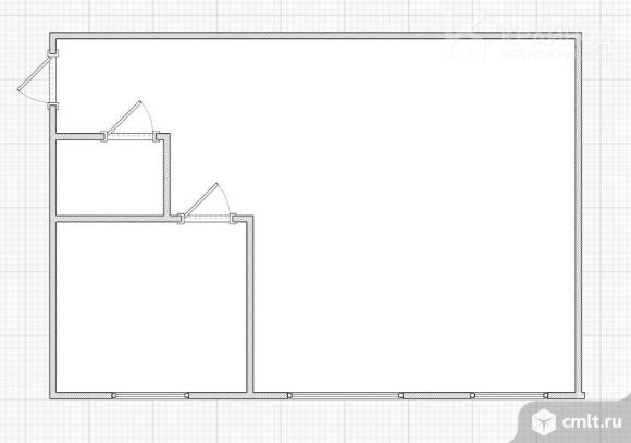 1-комнатная квартира 44,4 кв.м. Фото 6.