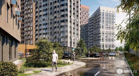 1-комнатная квартира 37,45 кв.м. Фото 1.