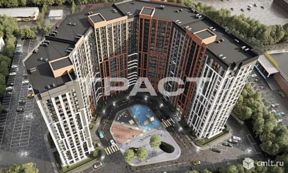 1-комнатная квартира 37,8 кв.м. Фото 1.