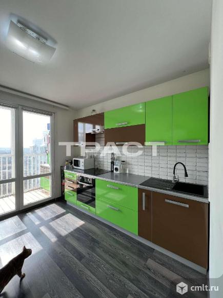 1-комнатная квартира 37,4 кв.м. Фото 1.