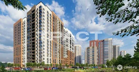 1-комнатная квартира 34,21 кв.м. Фото 3.