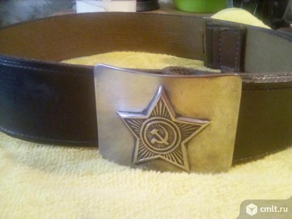 Ремень солдатский ссср. Фото 1.