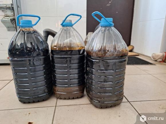 Отработка моторного масла. Фото 1.