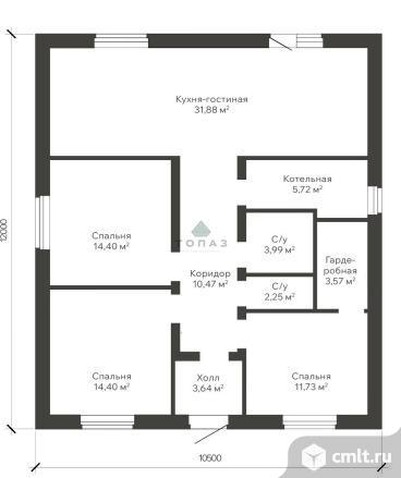 Дом 126 кв.м. Фото 4.