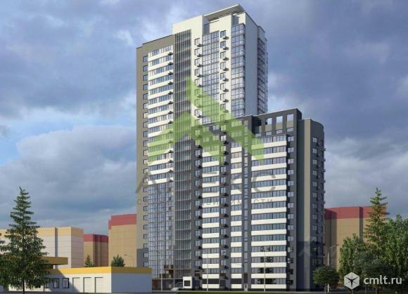 1-комнатная квартира 41,44 кв.м. Фото 1.