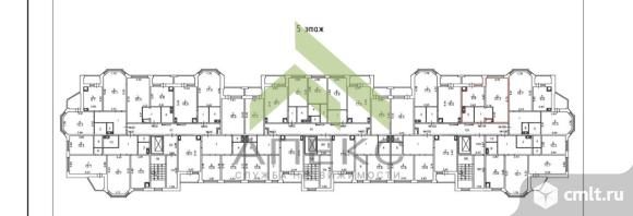 1-комнатная квартира 39,7 кв.м. Фото 15.