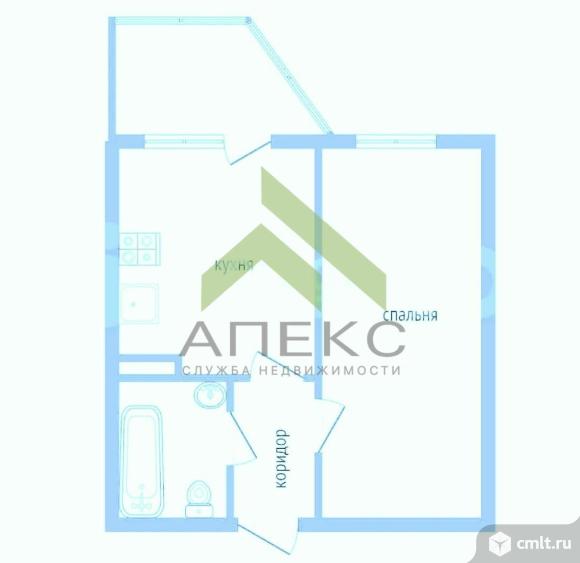 1-комнатная квартира 30 кв.м. Фото 14.