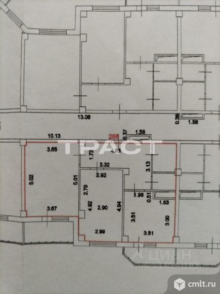 2-комнатная квартира 59,4 кв.м. Фото 16.