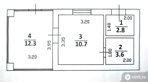 Дом 40 кв.м. Фото 6.