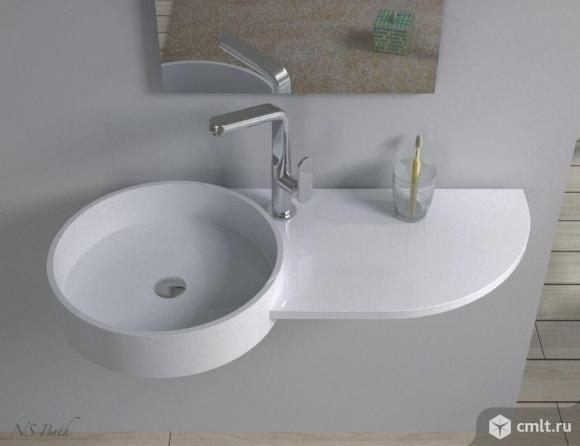 Раковины NS Bath из искусственного камня.. Фото 5.