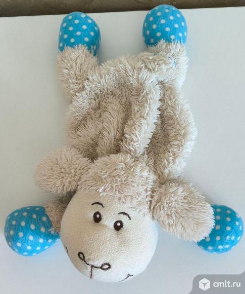 Игрушка - сумка плюшевый барашек. Фото 1.