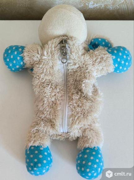 Игрушка - сумка плюшевый барашек. Фото 2.