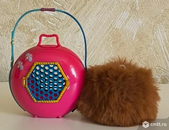 Плюшевый шарик с переноской. Фото 1.