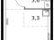 1-комнатная квартира 26,2 кв.м - ЖК "1-й Донской". Фото 1.
