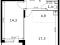 2-комнатная квартира 49,5 кв.м - ЖК "1-й Донской". Фото 1.