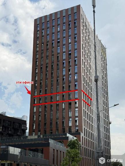 Уникальный офис 234 м2 в БЦ «Эйлер» класса А, 9 этаж. Фото 1.