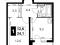 1-комнатная квартира 34,1 кв.м - ЖК "1-й Донской". Фото 1.