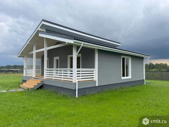 Дом 102.3 м2 на участке 8 сот.. Фото 1.