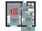 1-комнатная квартира 38,2 кв.м. Фото 2.