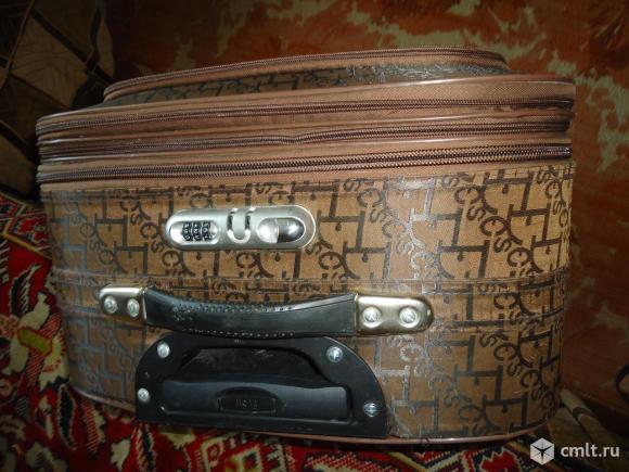 Чемодан дорожный большой 4-секционный на колесах. Фото 3.
