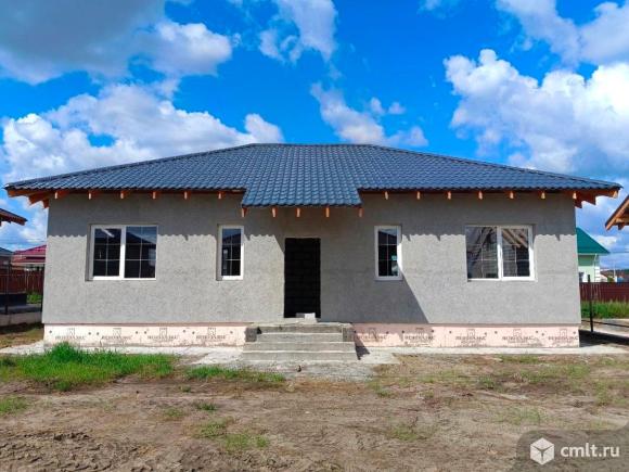 Дом 118,6 м2 с террасой на участке 6 сот.. Фото 1.