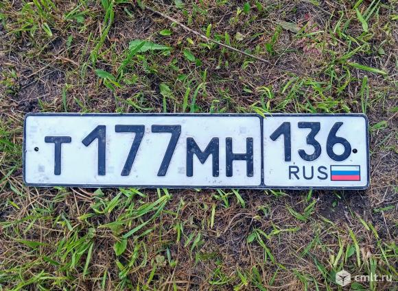 Найден госномер т177мн136. Фото 1.