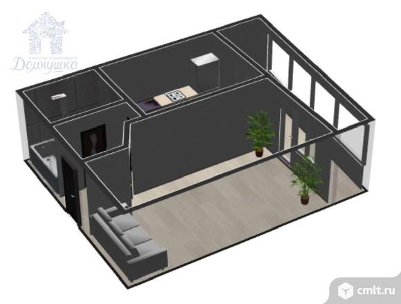 1-комнатная квартира 37,9 кв.м. Фото 17.