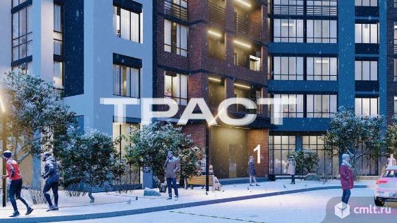 1-комнатная квартира 37,88 кв.м. Фото 1.