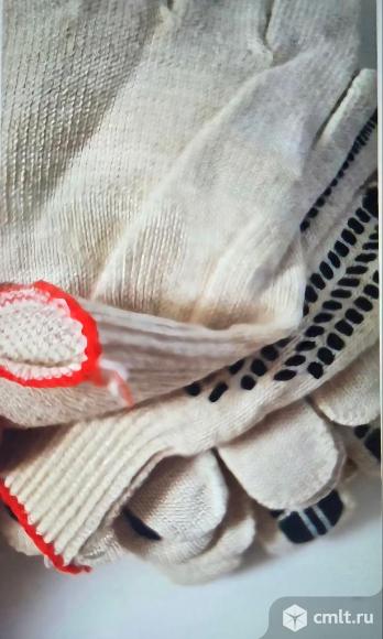 Строительные рабочие перчатки для дома огорода и стройки. Фото 3.