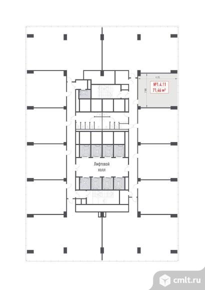 Продажа офиса 71.46 м2. Фото 1.