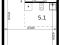 1-комнатная квартира 29,1 кв.м - ЖК "1-й Саларьевский". Фото 1.