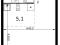 1-комнатная квартира 30,3 кв.м - ЖК "1-й Саларьевский". Фото 1.