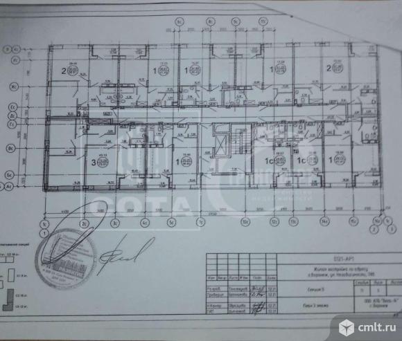 1-комнатная квартира 41 кв.м. Фото 7.