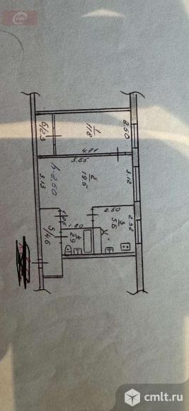 2-комнатная квартира 46,7 кв.м. Фото 20.
