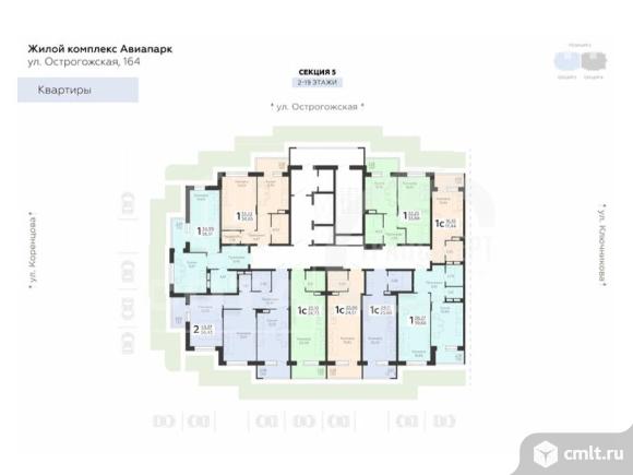1-комнатная квартира 26 кв.м. Фото 14.