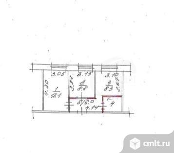 2-комнатная квартира 39,5 кв.м. Фото 10.