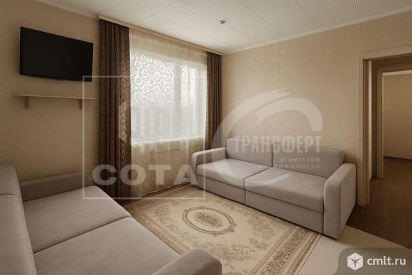 1-комнатная квартира 34,4 кв.м. Фото 1.