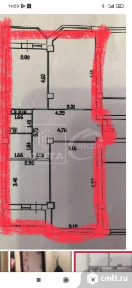 3-комнатная квартира 80,2 кв.м. Фото 19.