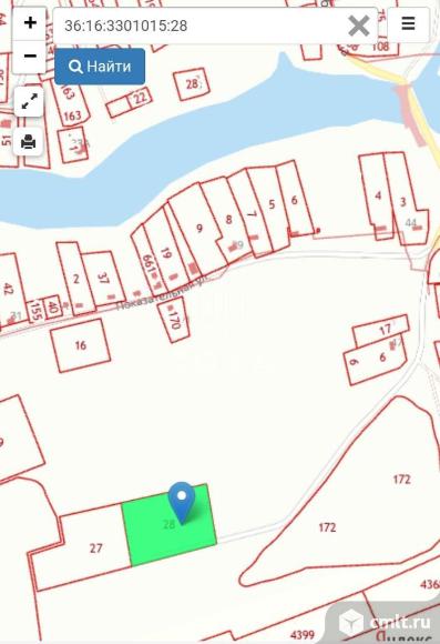 Участок 100 сот.. Фото 1.